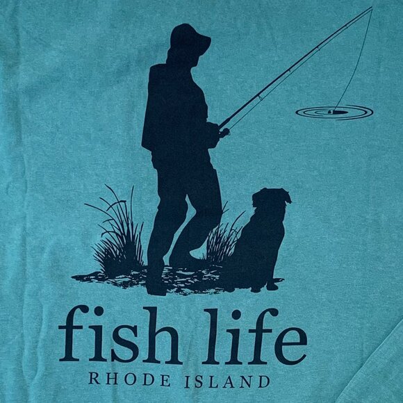 Men's Rhode Island Fish Life Cotton Top NWOT - Picture 6 of 9